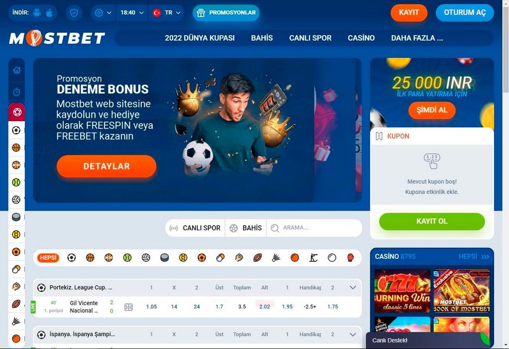 Apuestas Mostbet México y los mejores puertos